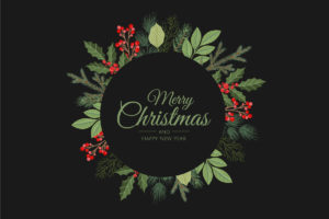 Merry Christmas (Greenery)