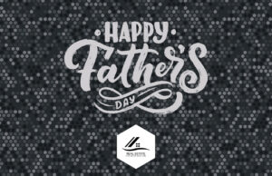 Happy Father's Day- Grey Dot