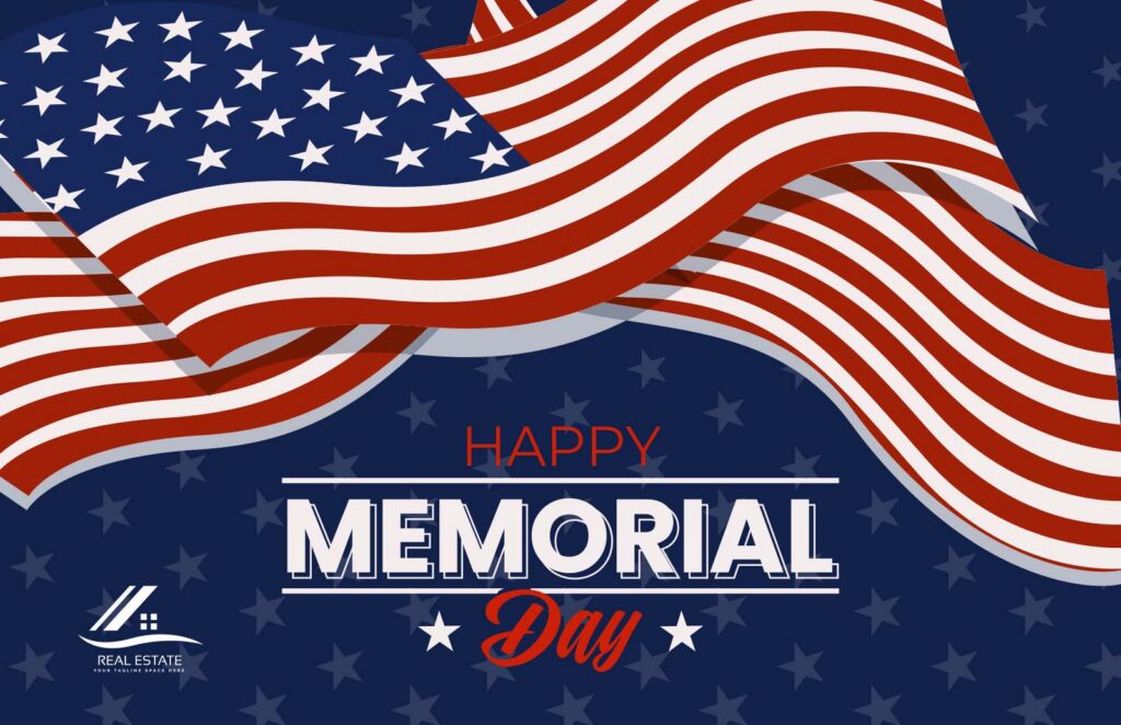Blue Happy Memorial Day 1