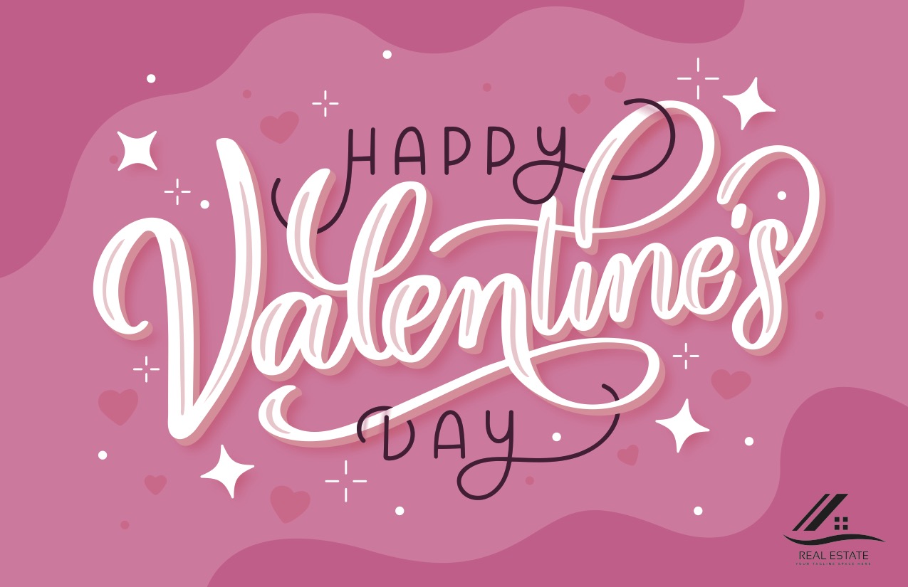 Happy Valentines Day Pink