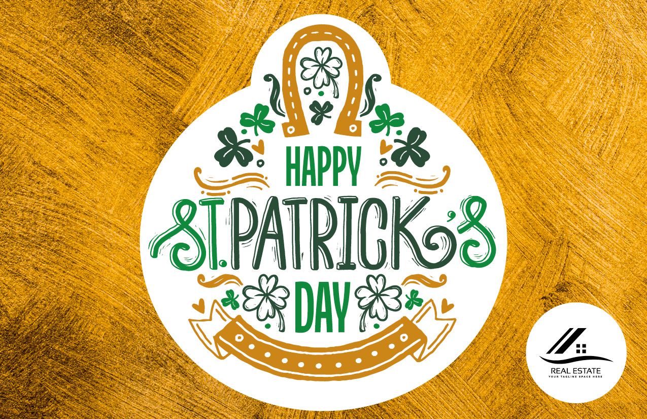 Happy St. Patrick's Day Gold