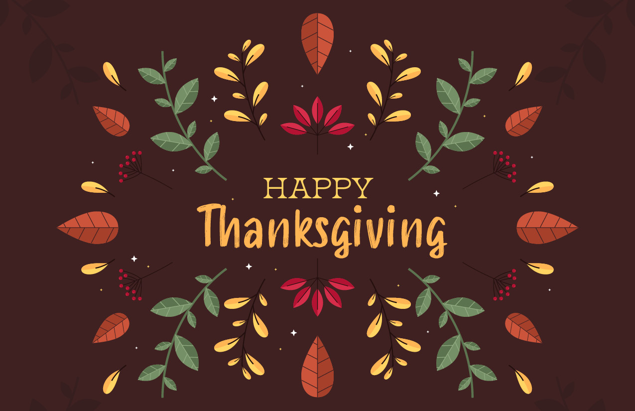Happy Thanksgiving- Brown
