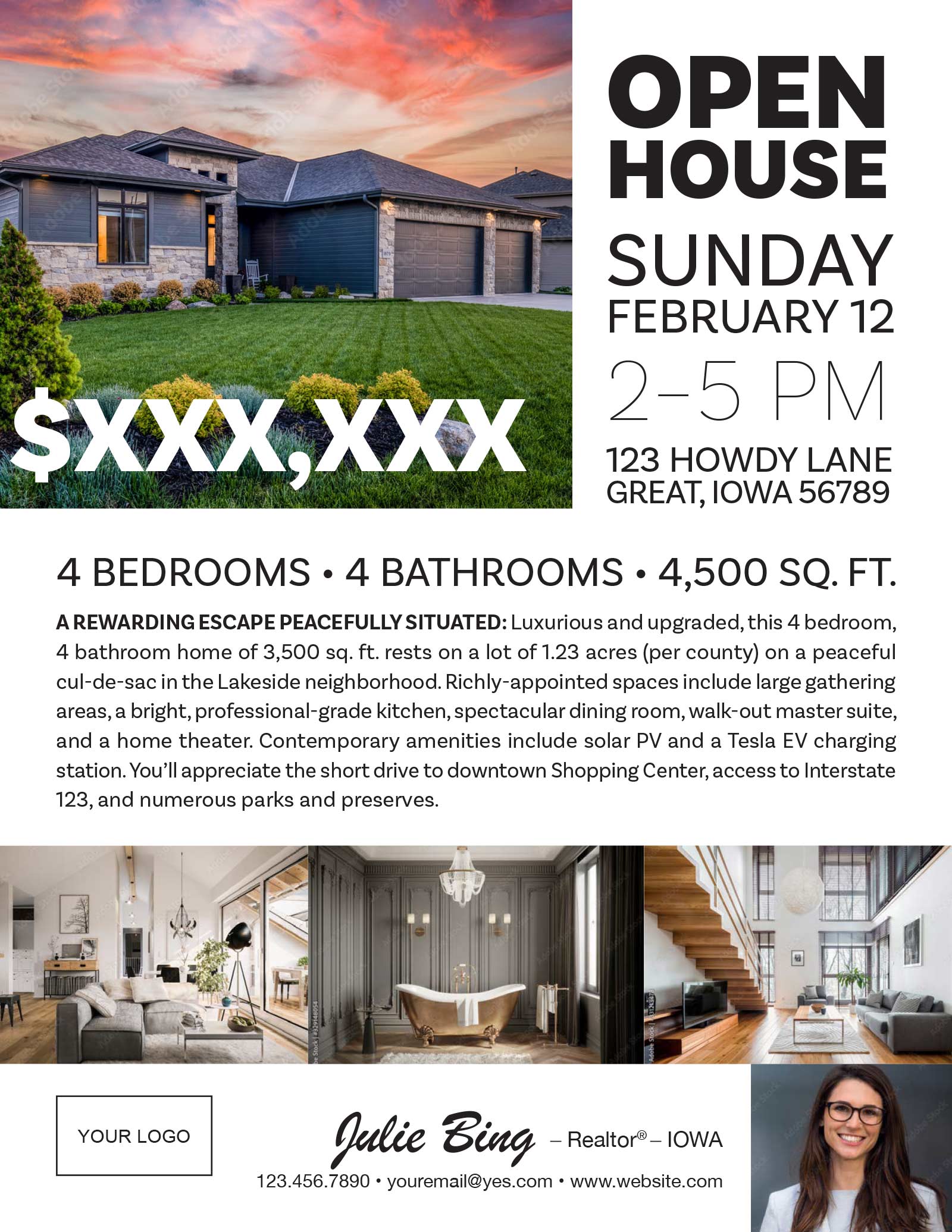 Open House Flyer - Option C