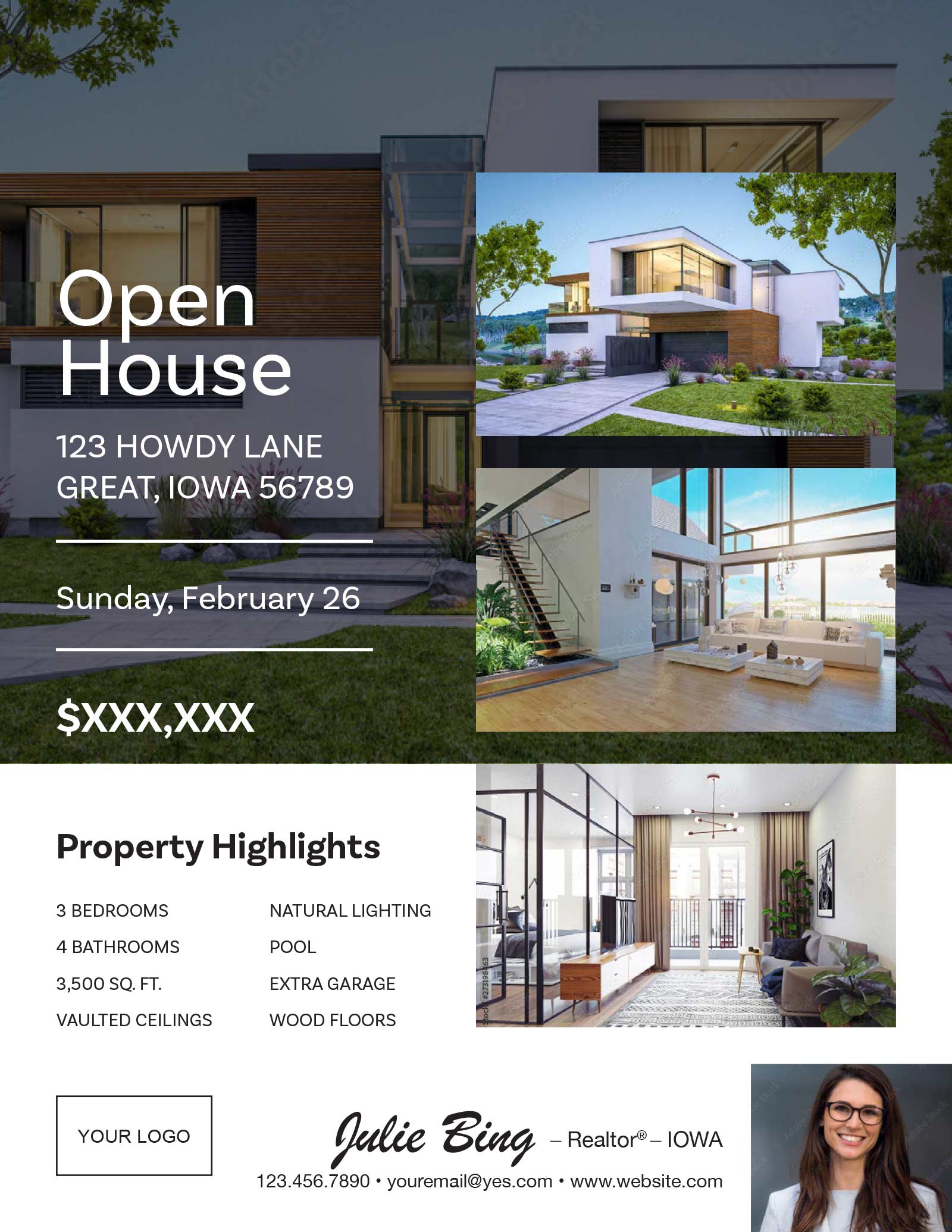 Open House Flyer - Option D
