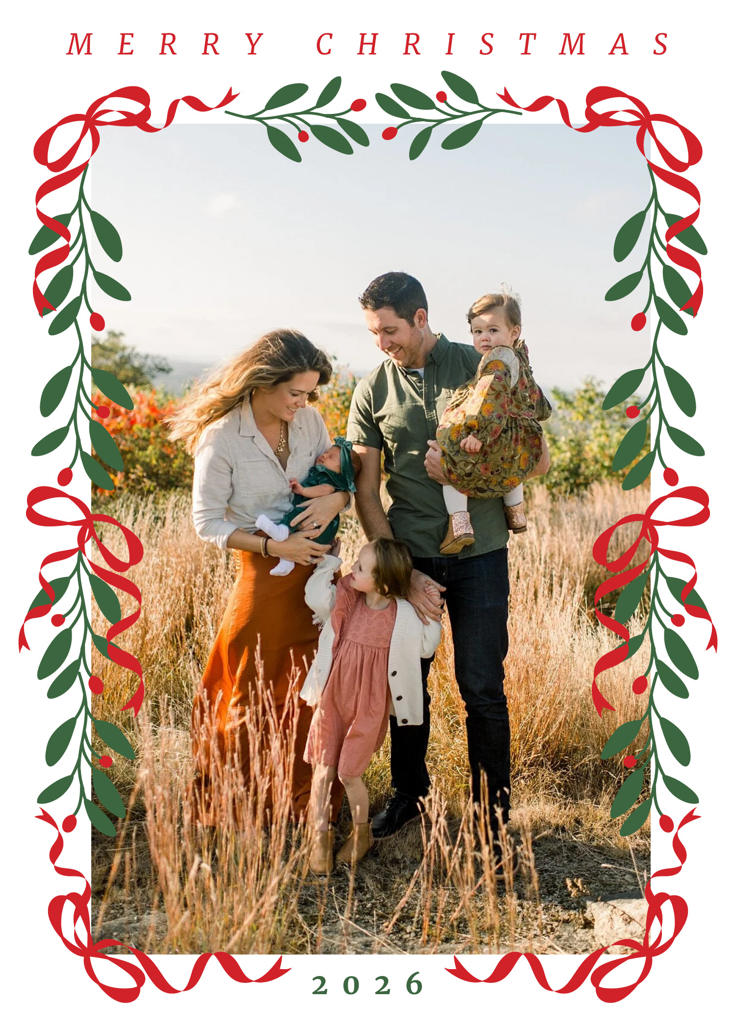 Merry Christmas-Holly