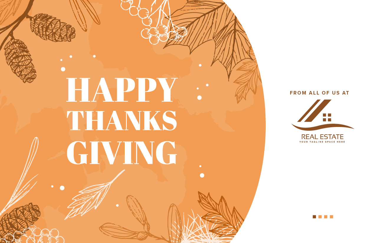 Happy Thanksgiving- Orange